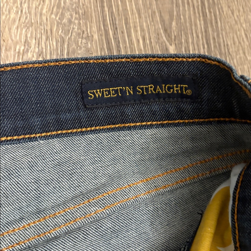 Lucky‎ Brand Dark Blue Straight Leg Jeans size 4/27 - Picture 6 of 12